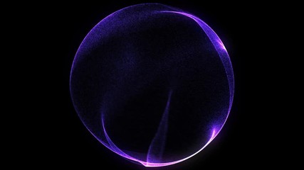 Poster - abstract background 3d digital wave of glowing particles and wireframe. explosion of glowing particl