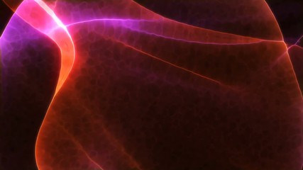 Poster - abstract background 3d digital wave of glowing particles and wireframe. explosion of glowing particl