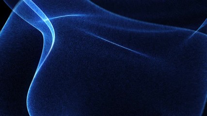 Poster - abstract background 3d digital wave of glowing particles and wireframe. explosion of glowing particl