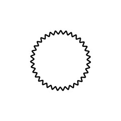 Poster - printing icon. Element of simple icon for websites, web design, mobile app, info graphics. Thin line icon for website design and development, app development