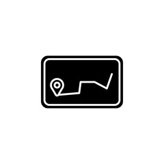 Poster - navigator icon. Element of simple icon for websites, web design, mobile app, info graphics. Signs and symbols collection icon for design and development