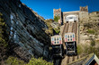 East Hill Cliff Railway or lift is a funicular railway located in the english town of Hastings in Sussex. A funicular is cable car operated by cable with ascending and descending cars counterbalanced