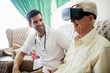 © Wavebreak Media - Senior man using an oculus rift