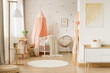 © Photographee.eu - Pink and gold kid's bedroom