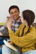© LIGHTFIELD STUDIOS - high school students couple giving high five