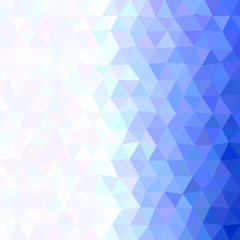 Poster - Retro geometrical chaotic regular triangle background - vector illustration