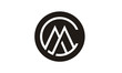 CM MC Letters Monogram Initials logo design inspiration