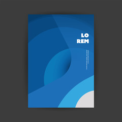 Wall Mural - Modern Style Flyer or Cover Design for Your Business - Applicable for Reports, Presentations, Placards, Posters - Creative EPS10 Vector Template