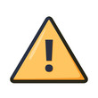 © Mykyta - Attention icon. Warning sign. Exclamation point. Vector illustration