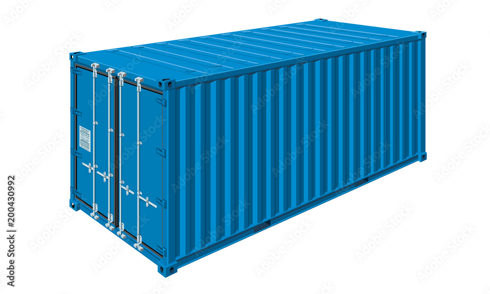 container Stock Vector | Adobe Stock