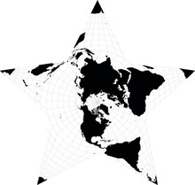 Berghaus Star Projection Of World