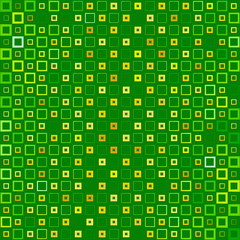 Poster - Abstract background with colorful squares and wavy thickness gradient