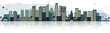 Los Angeles Hollywood Chicago Kalifornien USA Skyline Silhouette