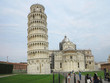 © alexrow - 14.06.2017, Pisa, Tuscany, Italy: Leaning Tower of Pisa near Cathedral Duomo on Piazza dei Miracoli