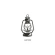 © jeksonjs - Vintage hand drawn lantern concept. Perfect for logo design, badge, camping labels. Monochrome. Symbol for outdoor activity emblems. Stock illustration isolated on white background