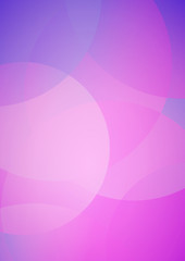 Wall Mural - vector vertical abstract background with geometric forms - pink modern backdrop in a4 for flyer, pos