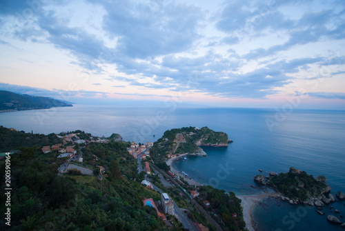 イタリア シチリアのタオルミーナの風景 Stock Photo Adobe Stock
