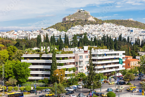Zdjęcie XXL Mount Lycabettus w Atenach