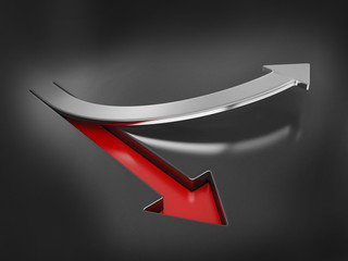 Poster - Arrows in different directions