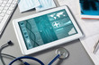 Leinwandbild Motiv Digital technologies in medicine