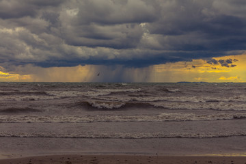 Canvas Print - Rainy Storm Clouds