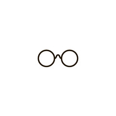 Canvas Print - eyeglass icon. sign design