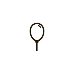 Sticker - balloon icon. sign design