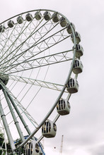 Ferris Wheel In The Park, Close-up