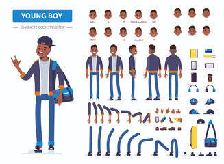 Wall Mural - young boy