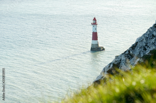 Fotografie, Obraz Beachy Head, Beautiful Coastline of The Seven Sister Chalk Cliff, East Sussex, E