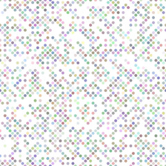 Poster - Geometric dot pattern background - repeatable vector illustration