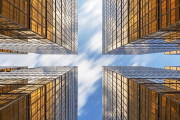 Poster - Exterior of modern office building