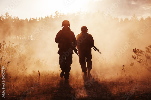 marines-stanow-zjednoczonych-w-akcji-wojskowy