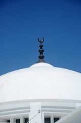 Wall Mural - Al Hussain Mosque at Seremban 2, Negeri Sembilan, Malaysia. 