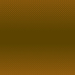 Poster - Geometric halftone pattern background template - abstract vector graphic design from squares and circles
