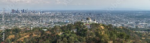 Fotografía Los Angeles Panorama from Hollywood Hills, Griffith Observatory