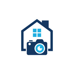 Poster - Camera House Logo Icon Design