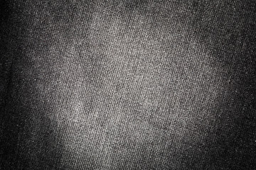 Texture of black denim