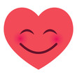 Herz Emoji sehr glücklich