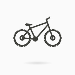 Poster - Bicycle - vector icon