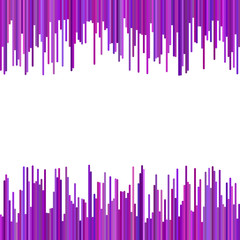 Poster - Color abstract geometrical background from vertical stripes in purple tones - vector design