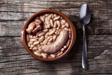 Sticker - cassoulet de Castelnaudary, a French bean stew