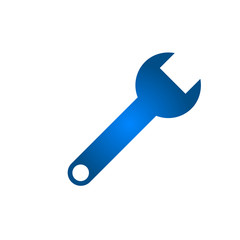 Wrench flat icon