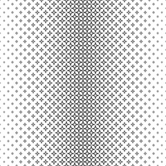 Poster - Abstract black and white vertical thorn pattern design background