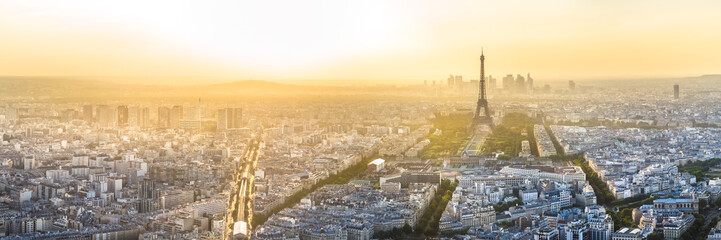 Paris Eiffel Tower Panorama