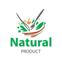 Sticker - logo natural product