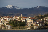 Fototapeta Tęcza - View of Kastoria city and Orestiada lake