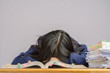 © Taimit - Women relax from learning by sleeping.