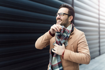 Wall Mural - Man on the street