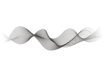 Wall Mural - Abstract wave element for design
